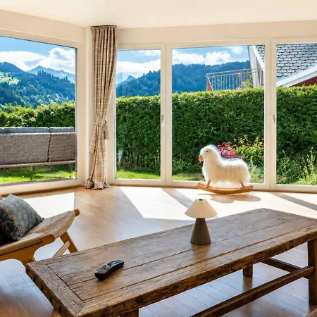 Apartment Mountain Retreat Near Titlis With Garden & Views *